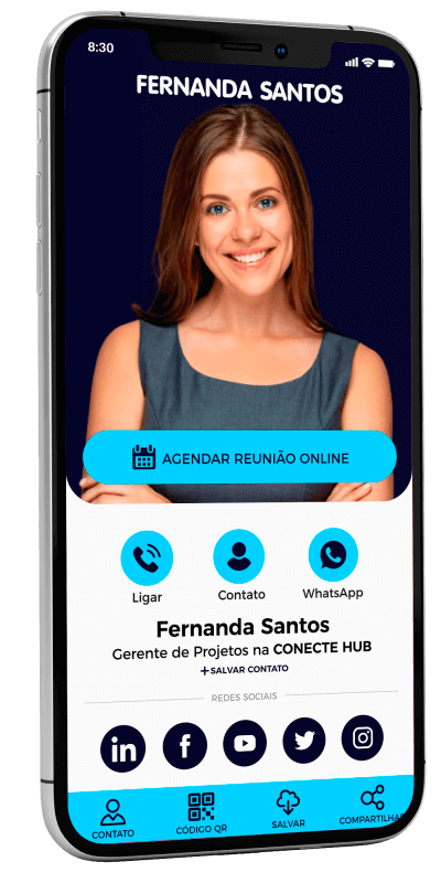 Cartão de Visita Digital NFC